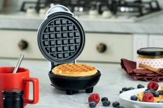 Изображение №7 | Электрическая вафельница GoRound, белая