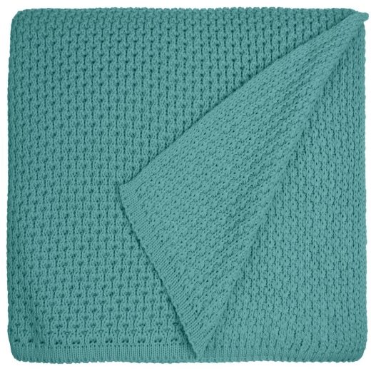 Изображение №1 | Плед Serenita, бирюзовый (тиффани)