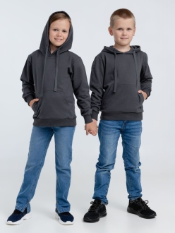 Изображение №9 | Худи детское Kirenga Kids 2.0, темно-серое (графит), 6 лет