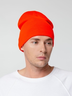 Изображение №5 | Шапка Tube Top, красная (кармин)