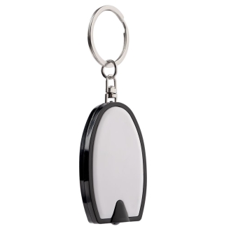 Изображение №1 | Брелок-фонарик Vivid, ver.2, белый с черным