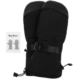 Изображение №5 | Варежки Big Boss, черные, размер L