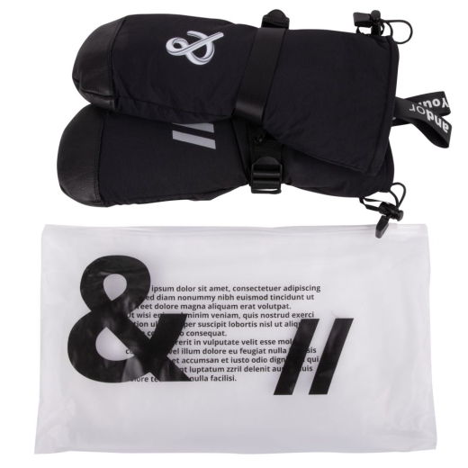 Изображение №10 | Варежки Big Boss, черные, размер L