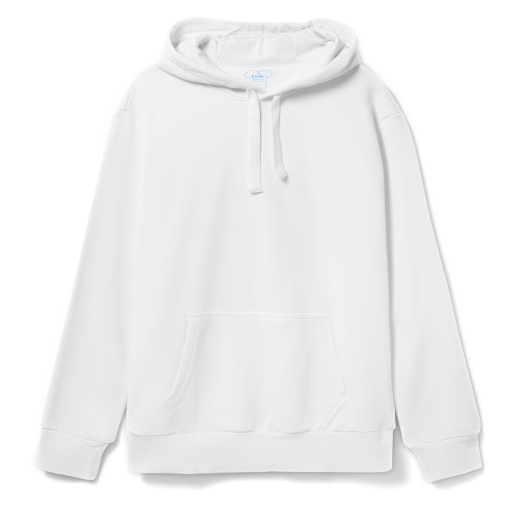 Изображение №2 | Худи унисекс Sublimatism, белое, размер S