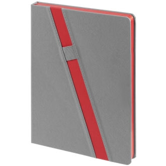 Изображение №2 | Ежедневник Rubikon на заказ, недатированный серо-красный