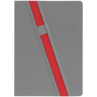 Изображение №3 | Ежедневник Rubikon на заказ, недатированный серо-красный