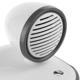 Изображение №8 | Лампа с колонкой и беспроводной зарядкой Flashback, белая