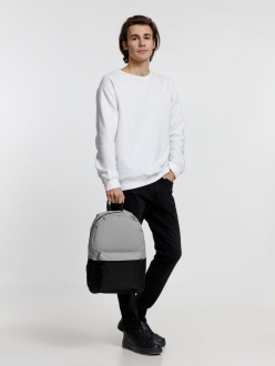 Изображение №8 | Рюкзак Base Up, черный с серым