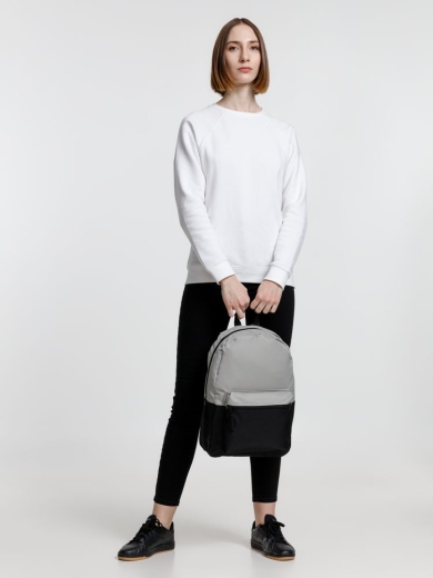 Изображение №10 | Рюкзак Base Up, черный с серым