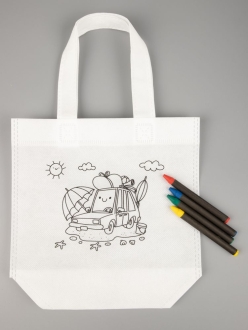 Изображение №4 | Сумка для раскрашивания Create, белая