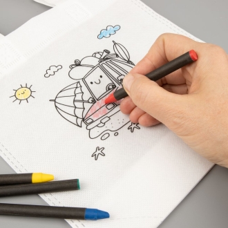 Изображение №5 | Сумка для раскрашивания Create, белая