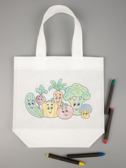 Изображение №8 | Сумка для раскрашивания Create, белая