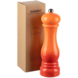 Изображение №6 | Механическая мельница для специй Gambit, оранжево-красная