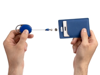 Изображение №4 | Ретрактор Access New с карабином, синий