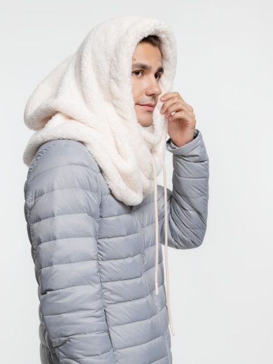 Изображение №8 | Балаклава-капюшон Flocky, молочно-белая