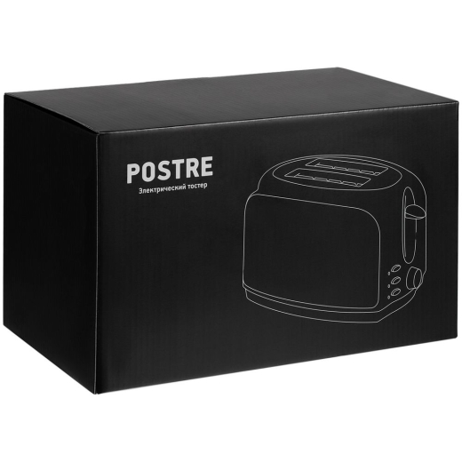 Изображение №10 | Электрический тостер Postre, серебристо-черный