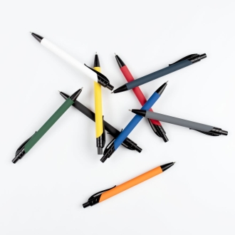 Изображение №6 | Ручка шариковая Undertone Black Soft Touch, белая