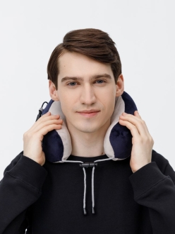 Изображение №9 | Дорожная подушка-массажер inRelax, синяя