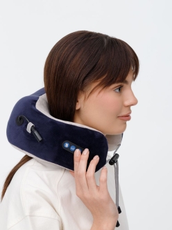 Изображение №15 | Дорожная подушка-массажер inRelax, синяя