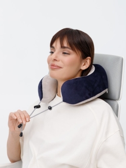 Изображение №16 | Дорожная подушка-массажер inRelax, синяя