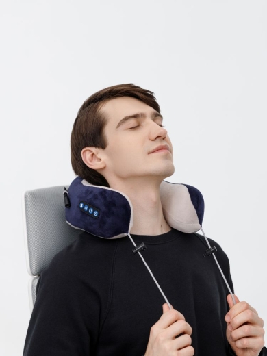 Изображение №12 | Дорожная подушка-массажер inRelax, синяя