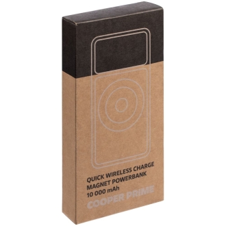 Изображение №10 | Магнитный беспроводной аккумулятор Cooper Prime 10000 мАч, серебристый