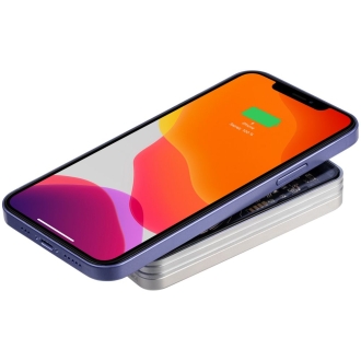 Изображение №9 | Магнитный беспроводной аккумулятор Cooper Ergo 5000 мАч, серебристый