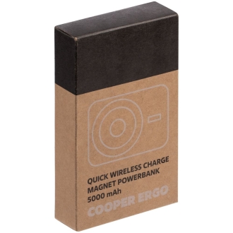 Изображение №11 | Магнитный беспроводной аккумулятор Cooper Ergo 5000 мАч, серебристый