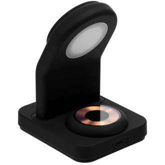 Изображение №3 | Зарядная станция с подсветкой Cooper Duo, черная