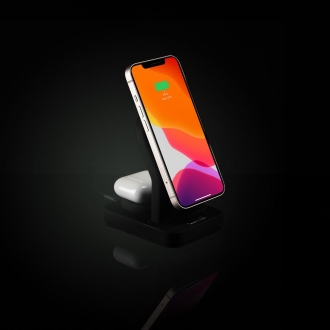 Изображение №10 | Зарядная станция с подсветкой Cooper Duo, черная