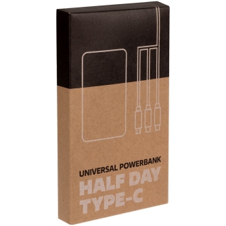 Изображение №6 | Аккумулятор Uniscend Half Day Type-C 5000 мАч, черный