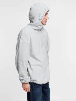 Изображение №8 | Анорак флисовый унисекс Fliska, светло-серый, размер XS/S