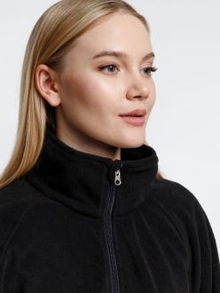 Изображение №9 | Куртка флисовая унисекс Fliska, черная, размер M/L