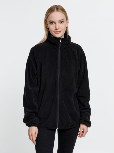 Изображение №7 | Куртка флисовая унисекс Fliska, черная, размер M/L