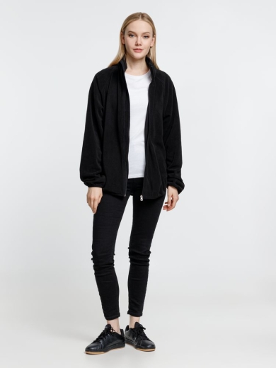 Изображение №10 | Куртка флисовая унисекс Fliska, черная, размер M/L