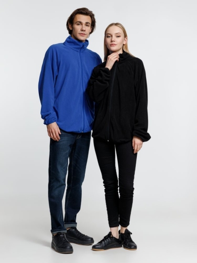 Изображение №11 | Куртка флисовая унисекс Fliska, черная, размер M/L