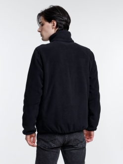 Изображение №7 | Куртка флисовая унисекс Nesse, черная, размер XS/S