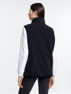 Изображение №7 | Жилет флисовый унисекс Nesse, черный, размер XS/S