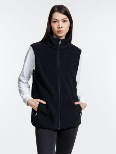 Изображение №6 | Жилет флисовый унисекс Nesse, черный, размер XS/S