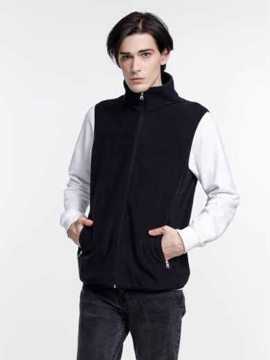 Изображение №10 | Жилет флисовый унисекс Nesse, черный, размер XS/S