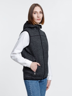 Изображение №8 | Жилет с капюшоном унисекс Gotland, черный, размер S