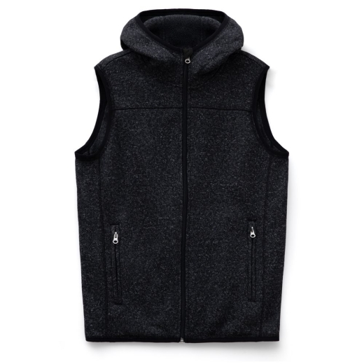 Изображение №1 | Жилет с капюшоном унисекс Gotland, черный, размер S