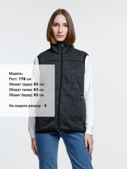 Изображение №10 | Жилет унисекс Gotland, черный, размер S