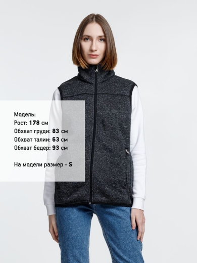 Изображение №10 | Жилет унисекс Gotland, черный, размер S