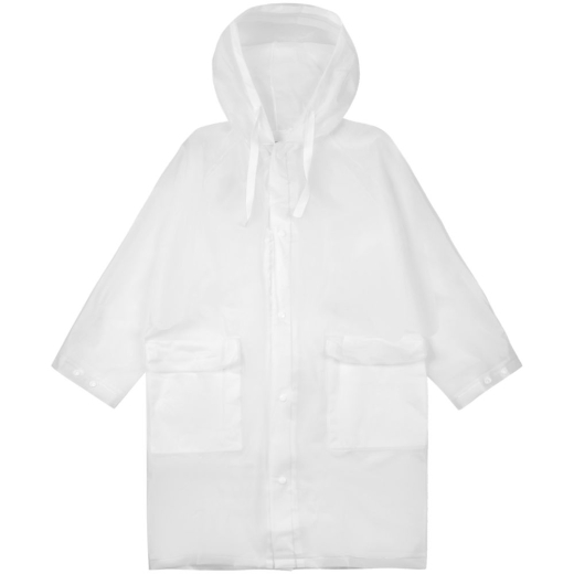 Изображение №1 | Дождевик детский RainDrop Kids, белый, 8 лет (рост 118-128)