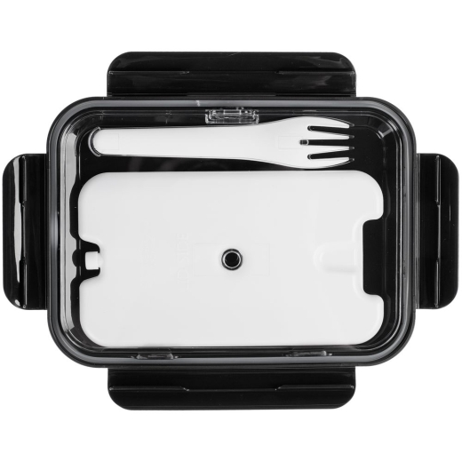 Изображение №3 | Ланчбокс Cibus с аккумулятором холода, белый с черным