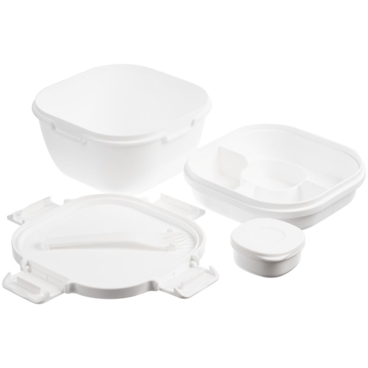 Изображение №2 | Ланчбокс-салатник Salad Bar, белый