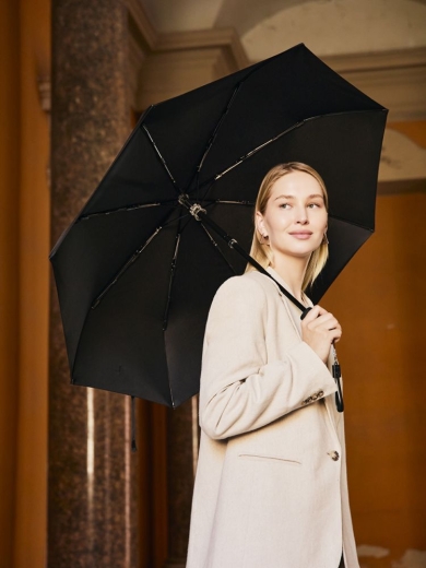 Изображение №3 | Зонт складной City Guardian, электрический, черный