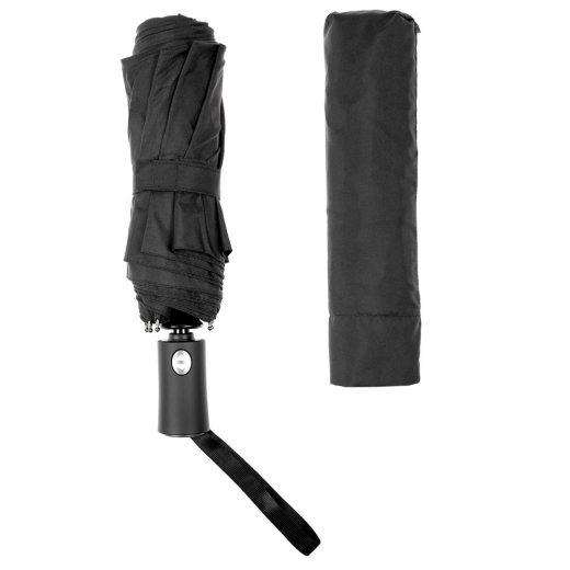 Изображение №4 | Зонт складной Easy Close, черный