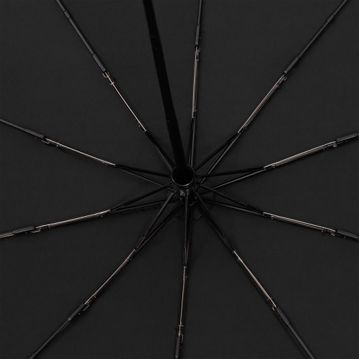Изображение №3 | Зонт складной Cloudburst в подарочной упаковке, черный